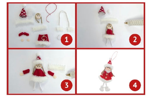 Christmas Craft Kit - Brown