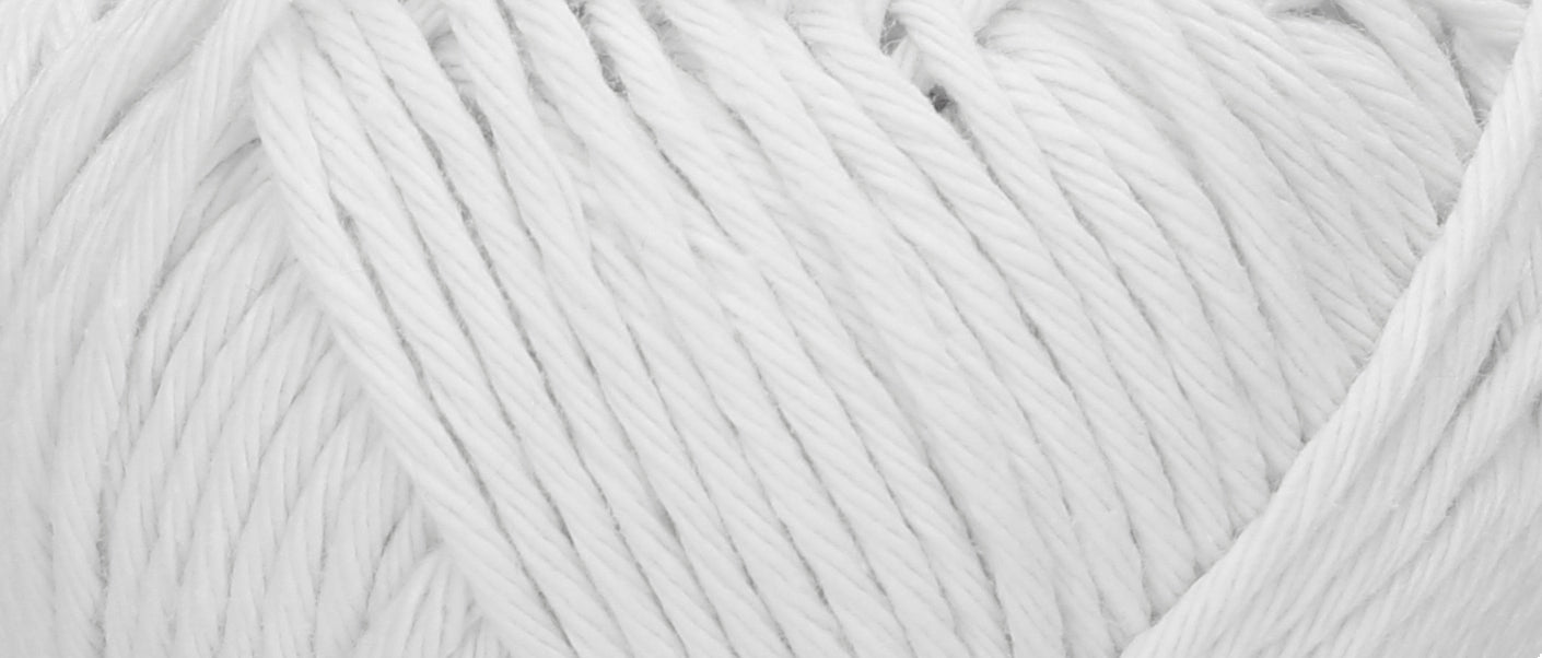 Poppets Crochet/Knitting Yarn: Lyric No. 8: 10 x 50g (70m): White image 1