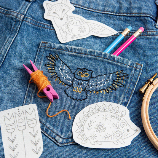 Woodland Creatures stitch and stitch