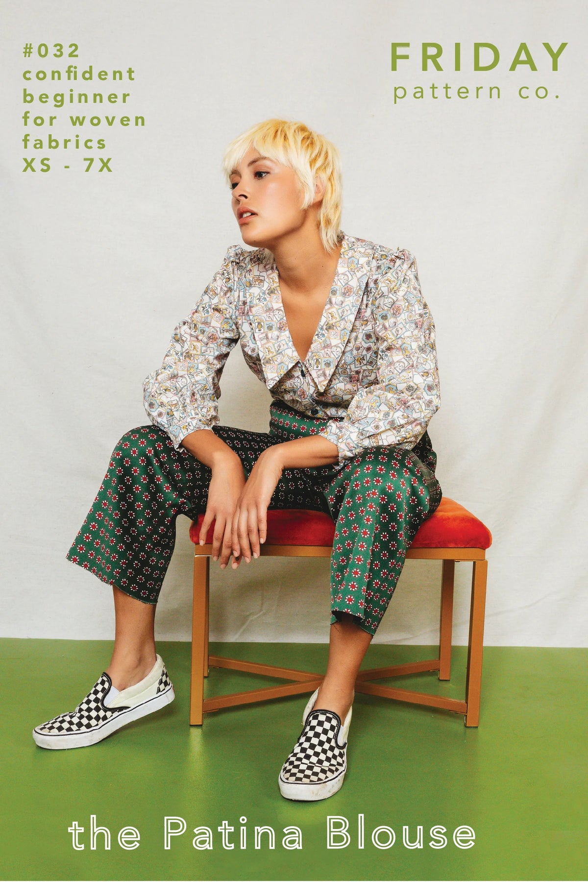 Patina Blouse Pattern by Friday Pattern Company