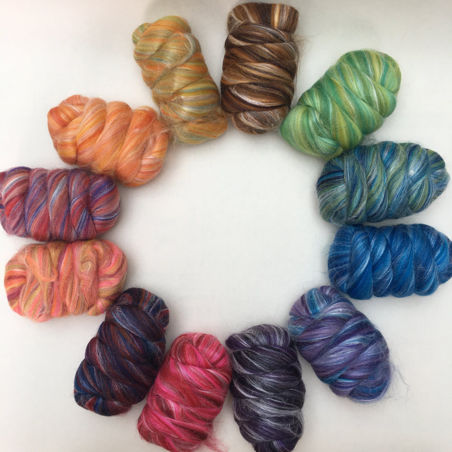 Merino and Silk Blends - Mixed Bag 300g total
