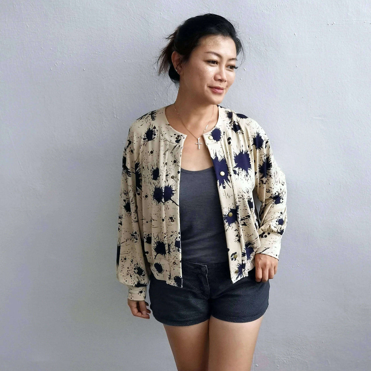 Balloon Cardigan sewing pattern Wardrobe By Me