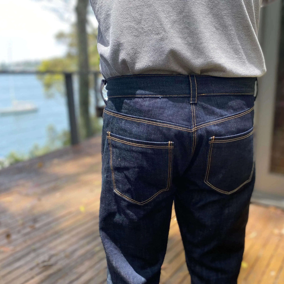 Jeans Sewing Pattern-Men's sizes 26-42 Wardrobe By Me