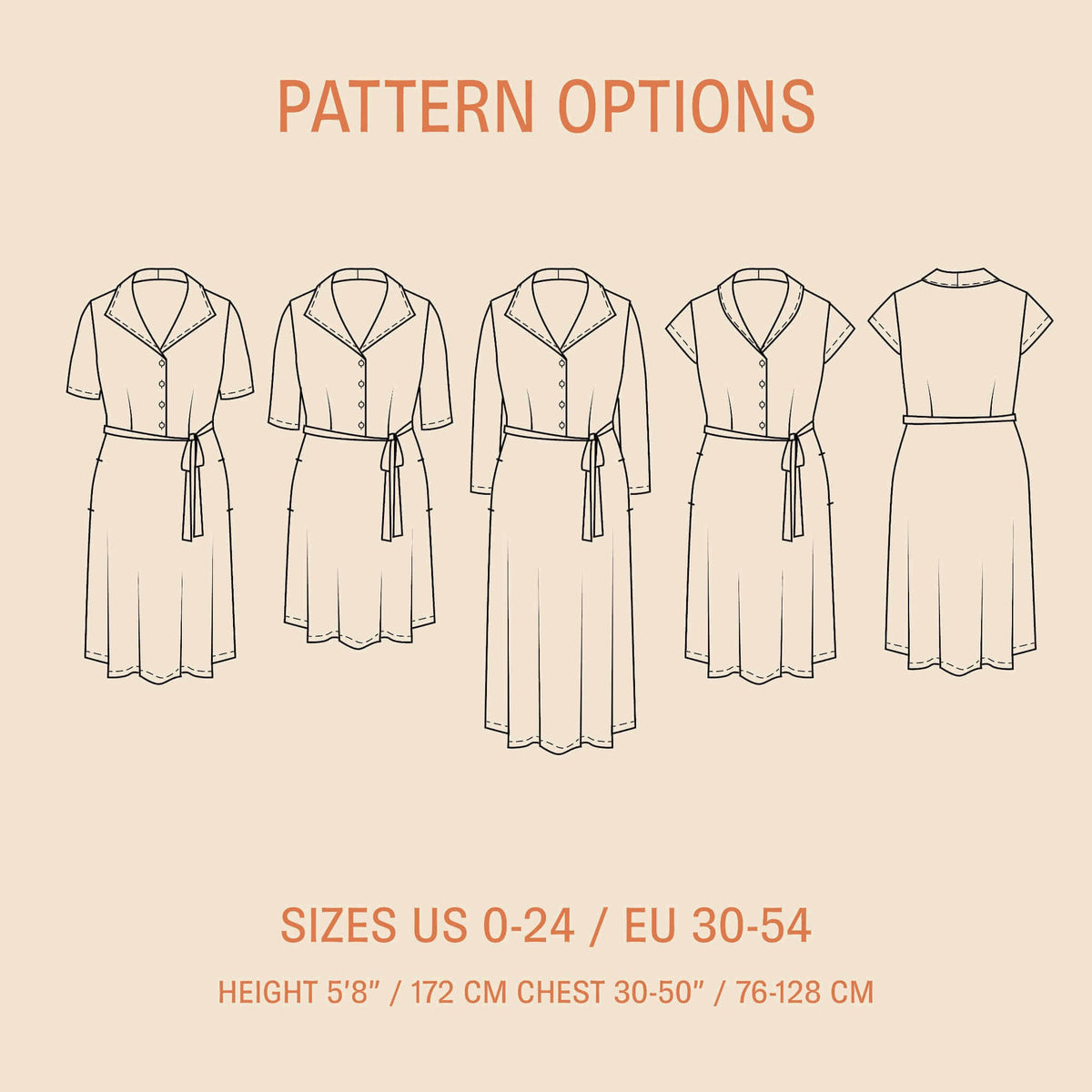 Marianne Dress Sewing Pattern Wardrobe By Me