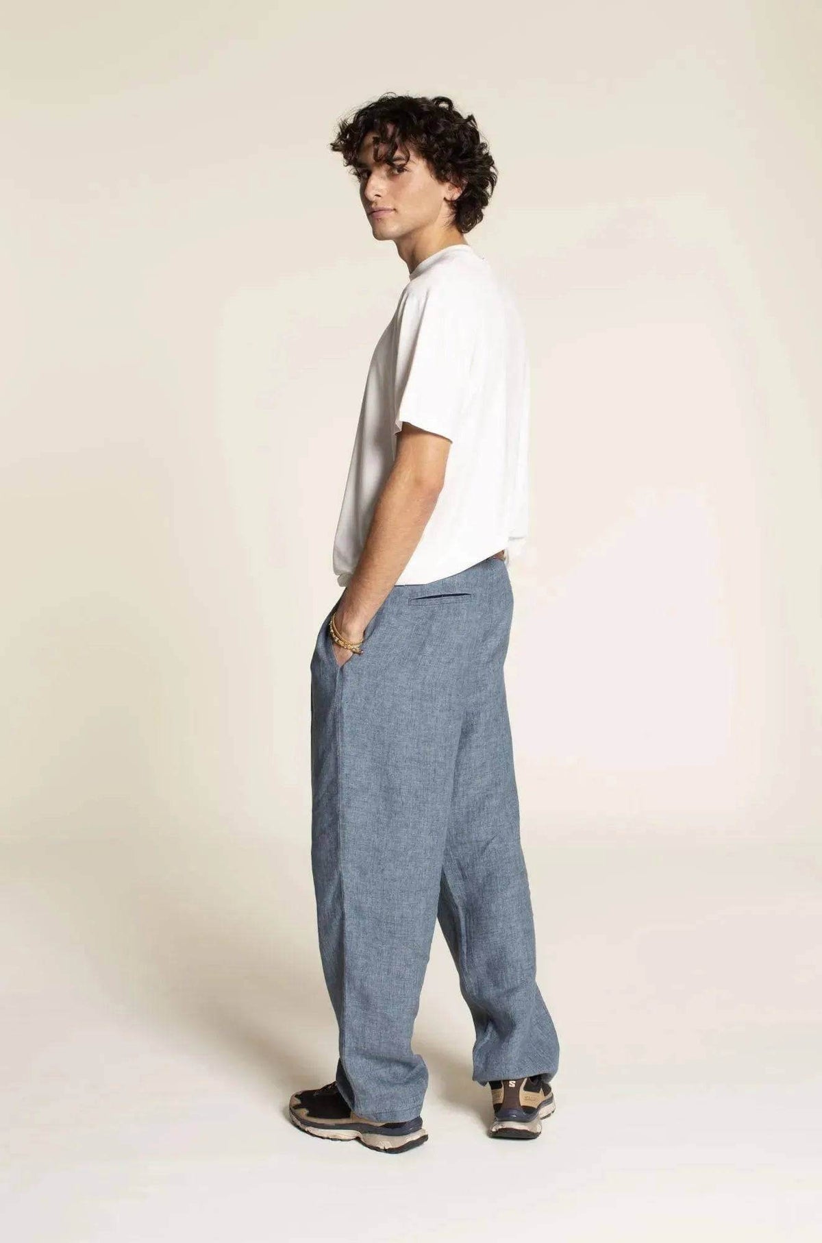 Men's Pleated pants sewing pattern Wardrobe By Me