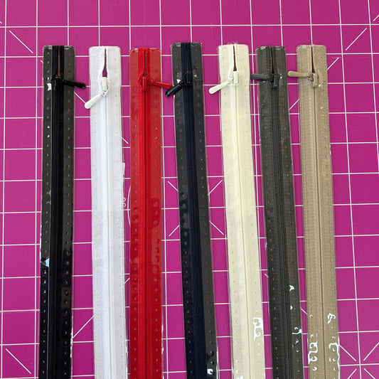 Prym Invisible Zip - Closed end Dark Grey 40cm