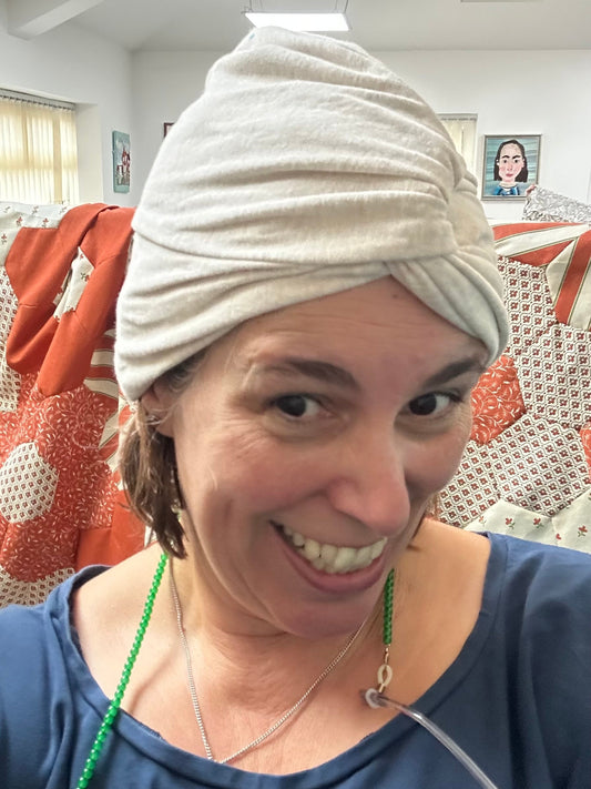 Chemo Hats - Private Sewing Session and a brief research project