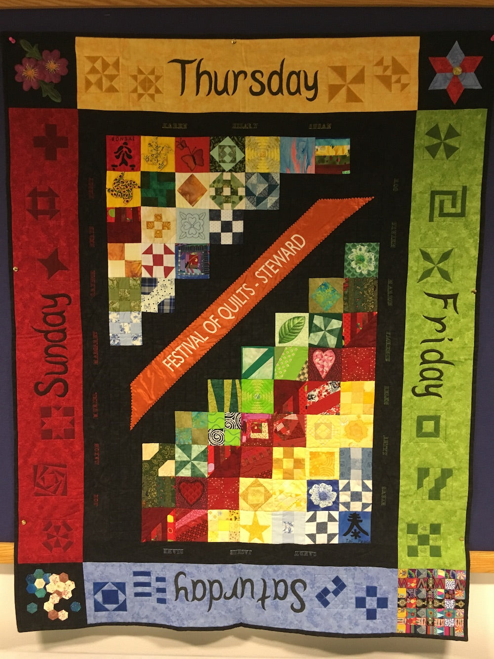 Being a Steward at Festival of Quilts - 2026 update