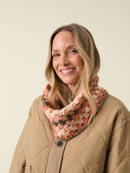Pattern for Sirdar Infinity Crochet Cowl - Hayfield Spirit Chunky