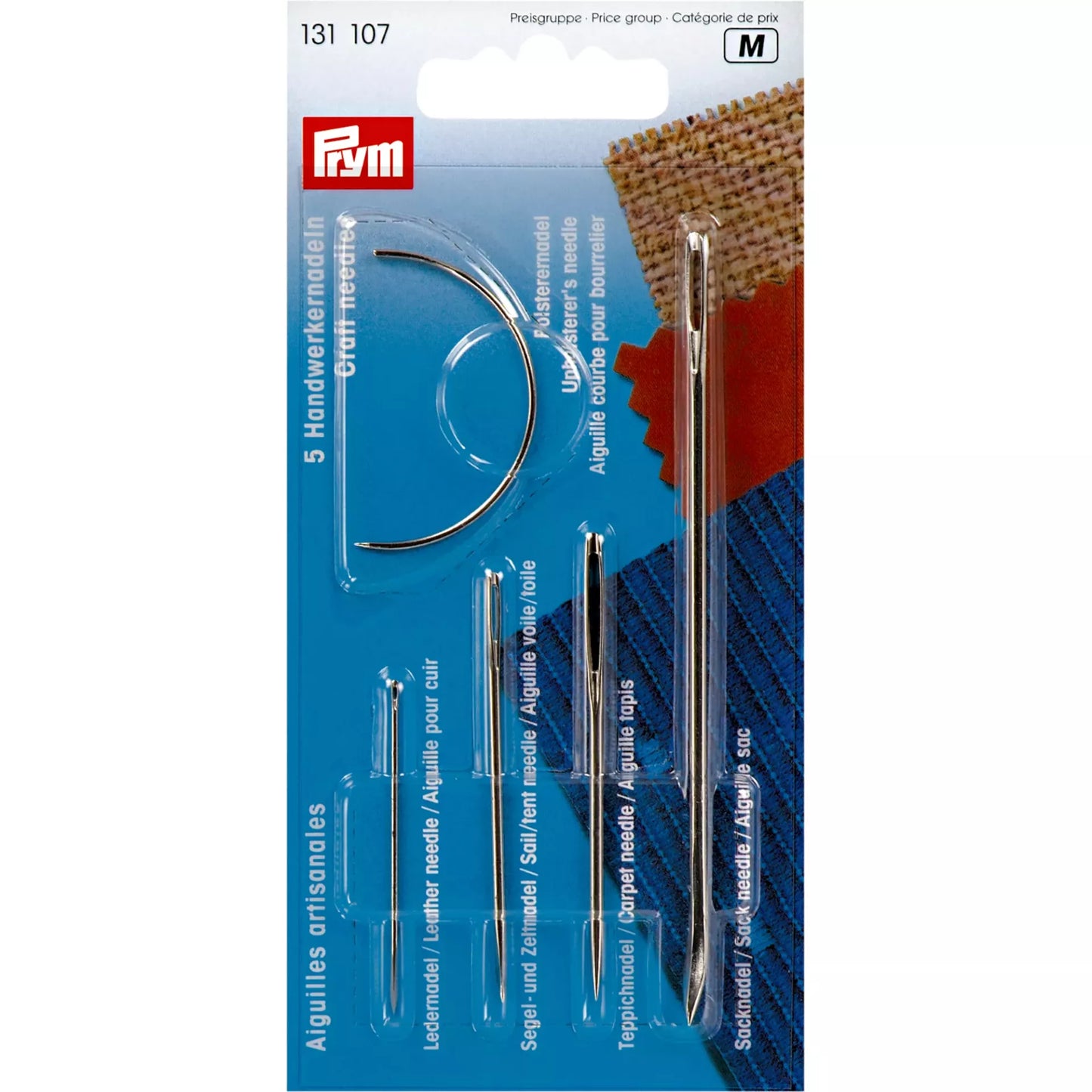 Craft Needles assorted silver col