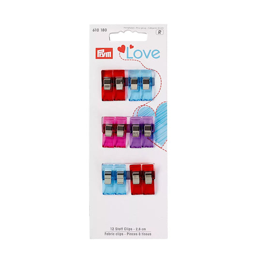 Fabric clips 2,6 cm by Prym Love 