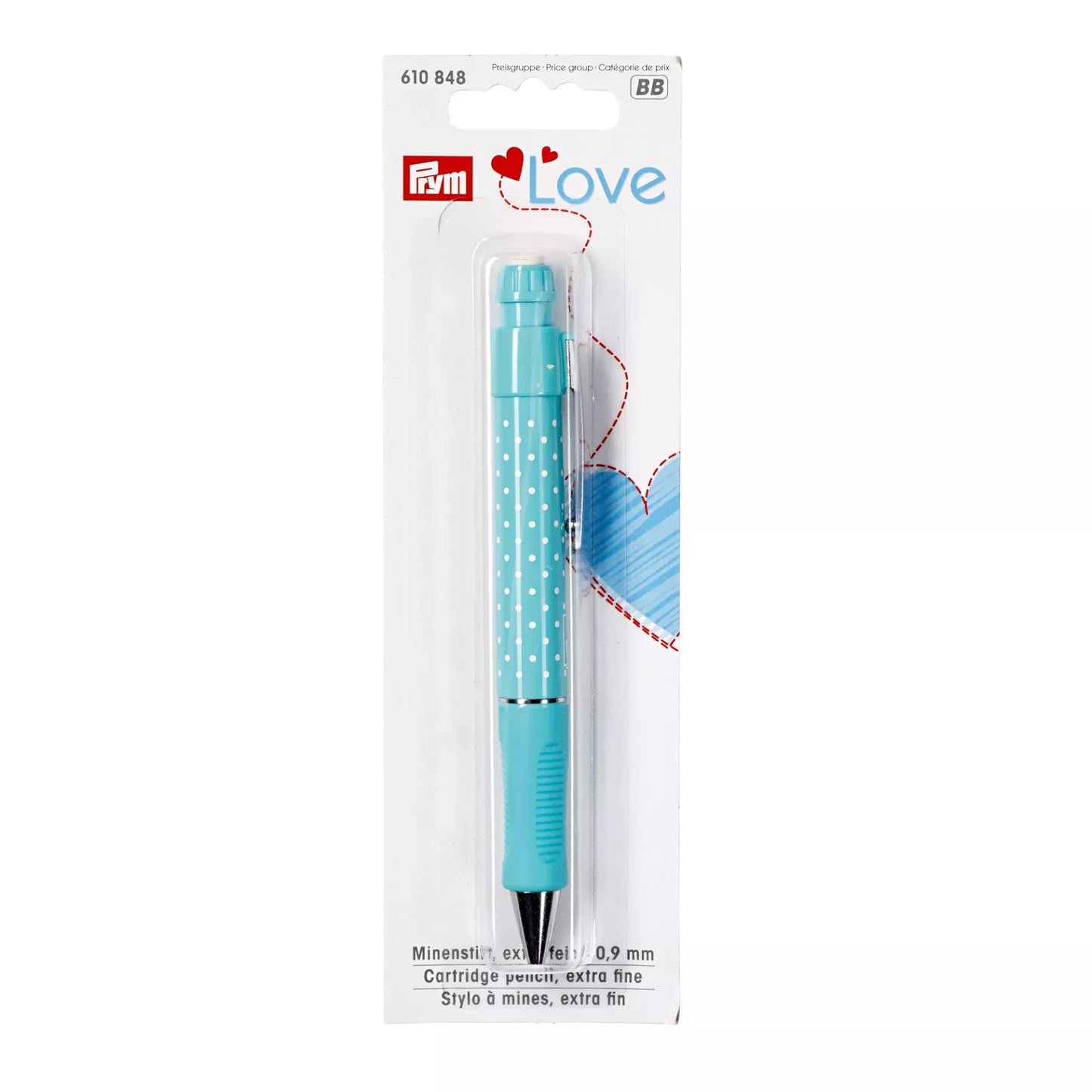 Prym Love Cartridge pencil with 2 white leads