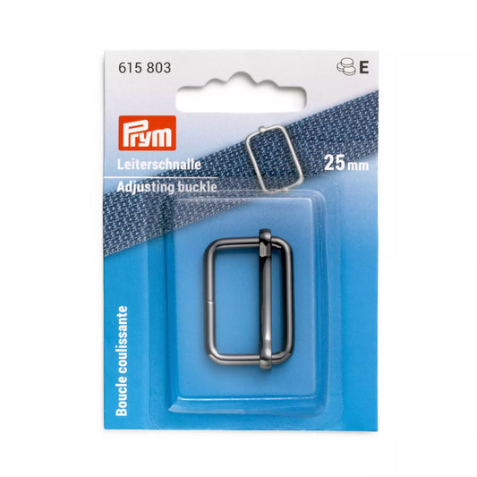 Adjusting buckle 25mm gunmetal 1pc