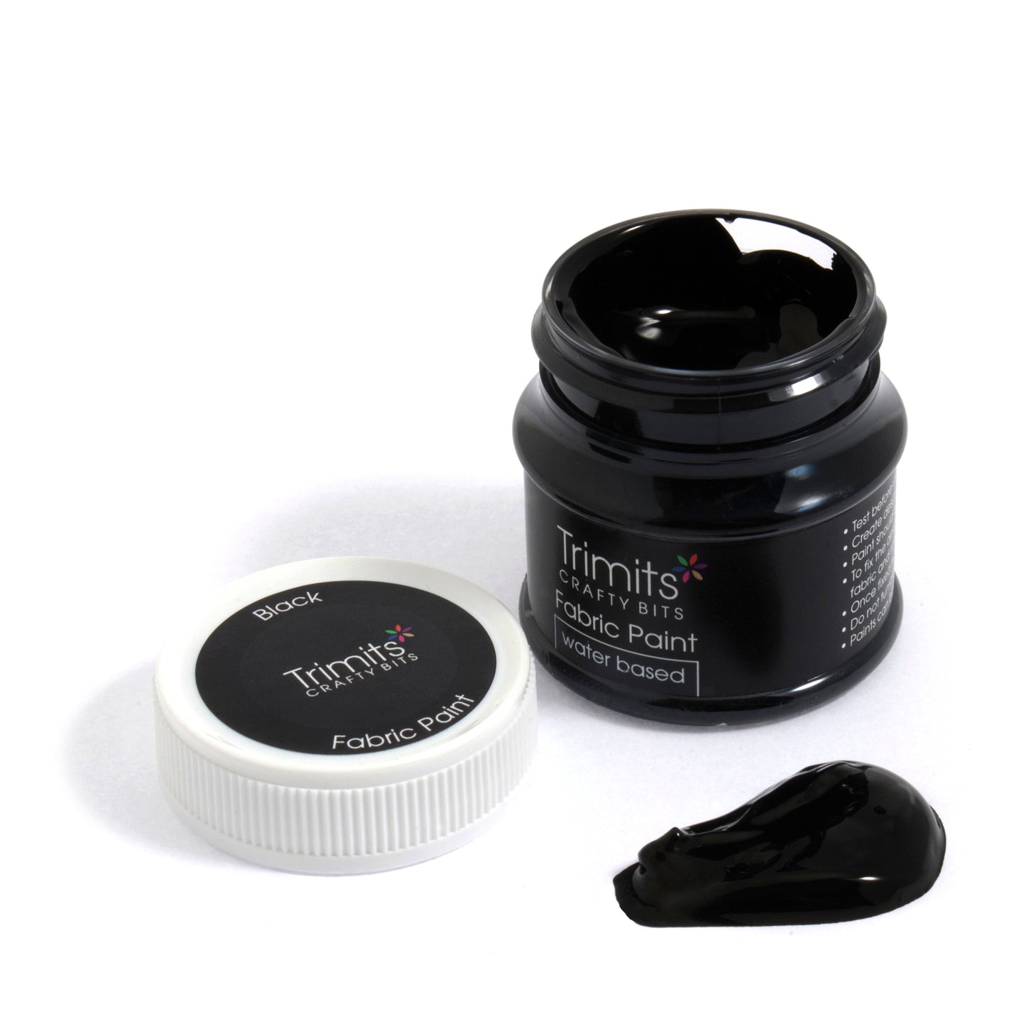 Fabric Paints - 50ml - Black image