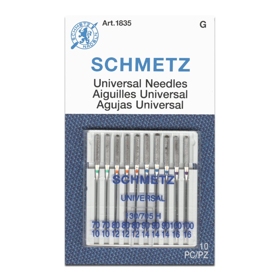 Schmetz Universal Needle 130/705H size various pack of 10