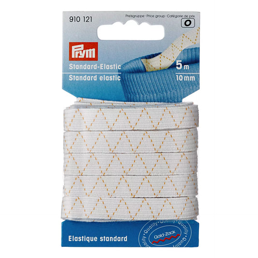 Standard-Elastic 10 mm white