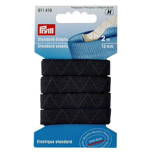 Standard-Elastic 12 mm black