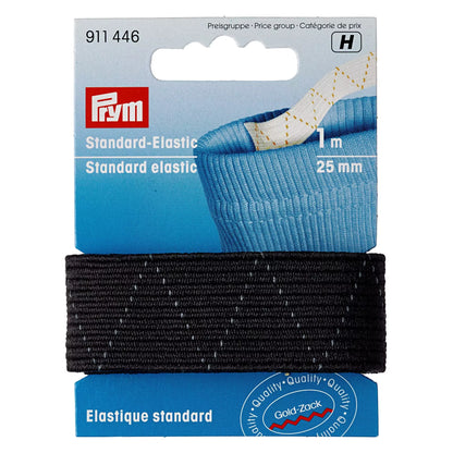Standard elastic BLACK 1M
