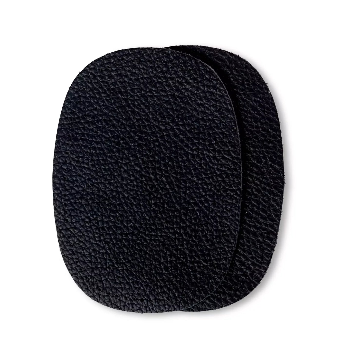 Patches nappa leather for sewing on 10 x 14 cm black