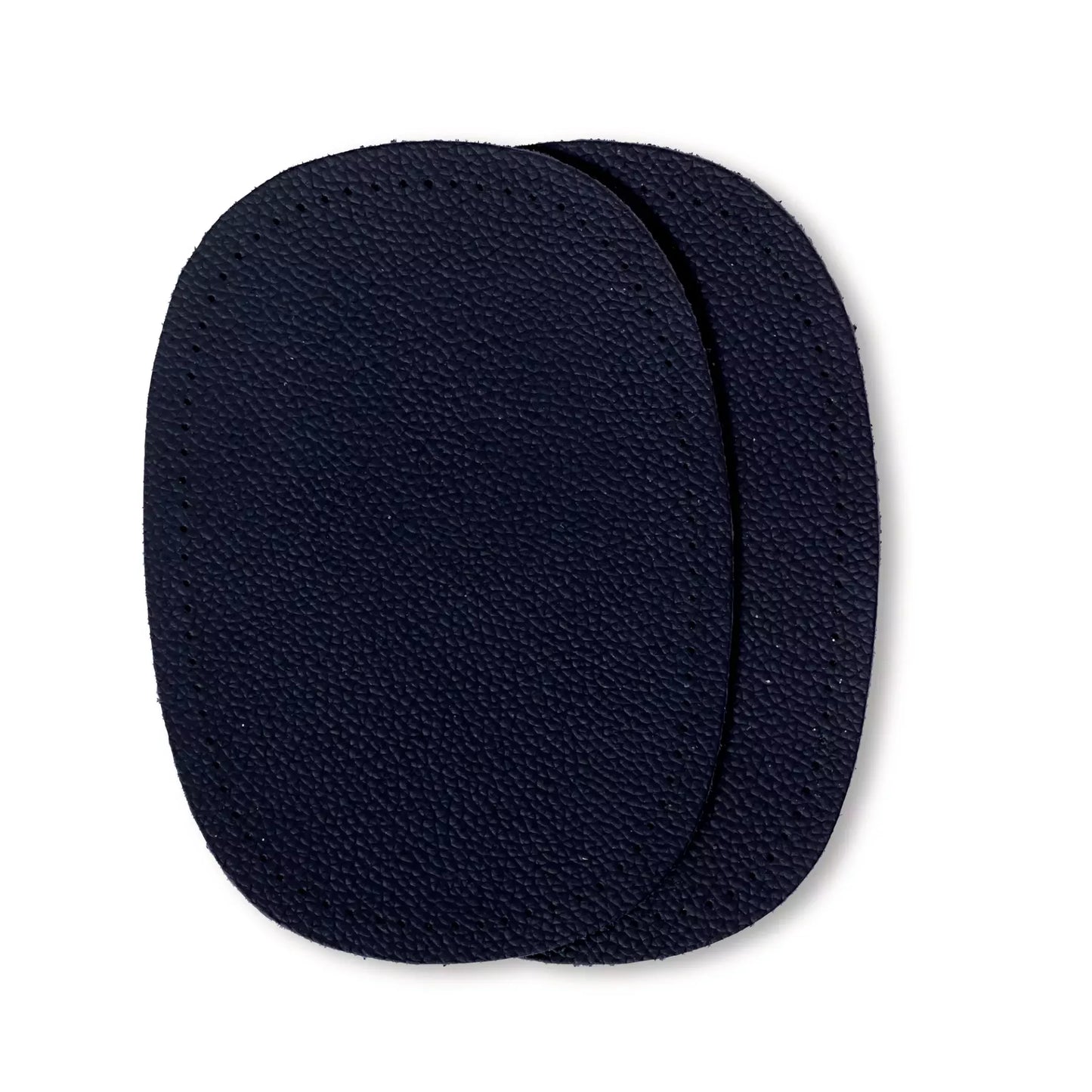 Patches nappa leather for sewing on 10 x 14 cm dark blue