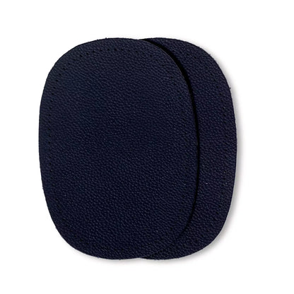 Patches nappa leather for sewing on 10 x 14 cm dark blue