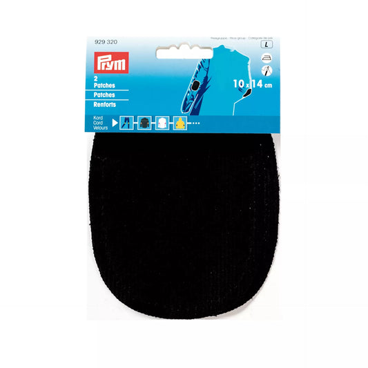 Patches Cord for ironing 10 x 14 cm black