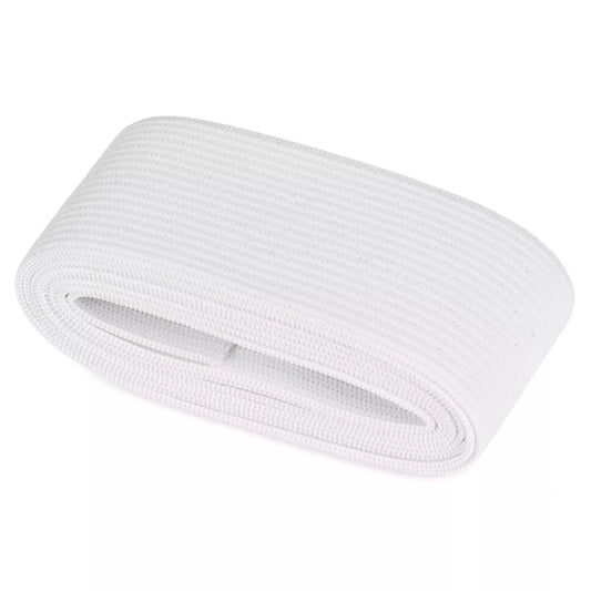 Elastic tape soft 30 mm white