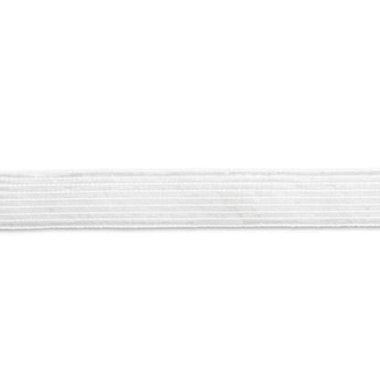 Shirring elastic, 25mm, white sold per meter