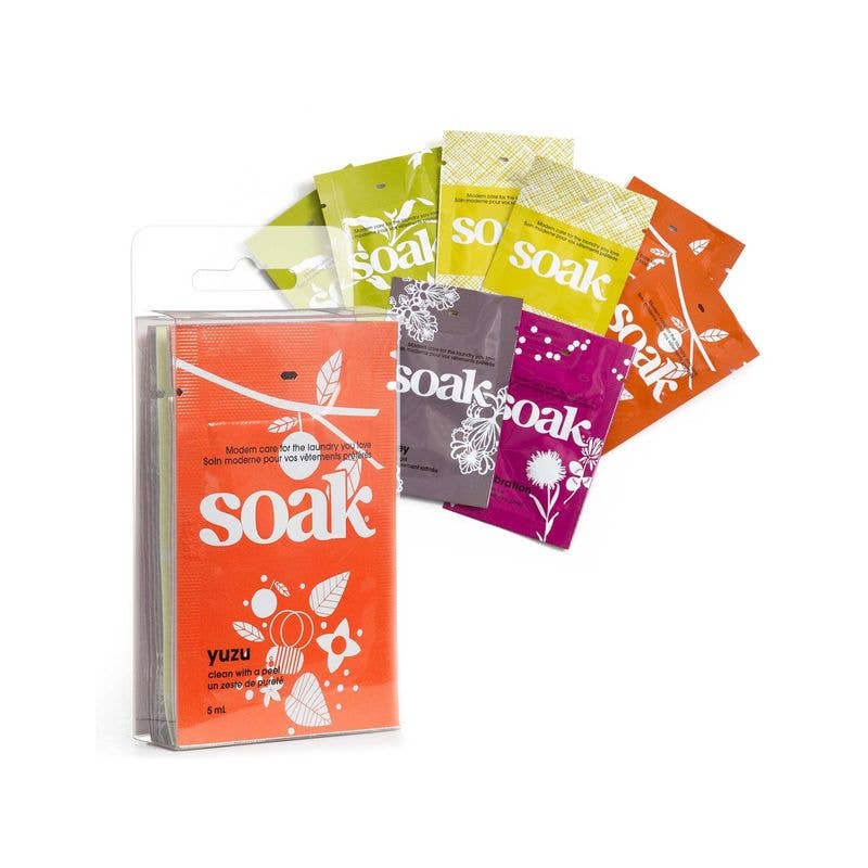 Soak® Laundry Soap - Minisoak Travel Pack - Assorted