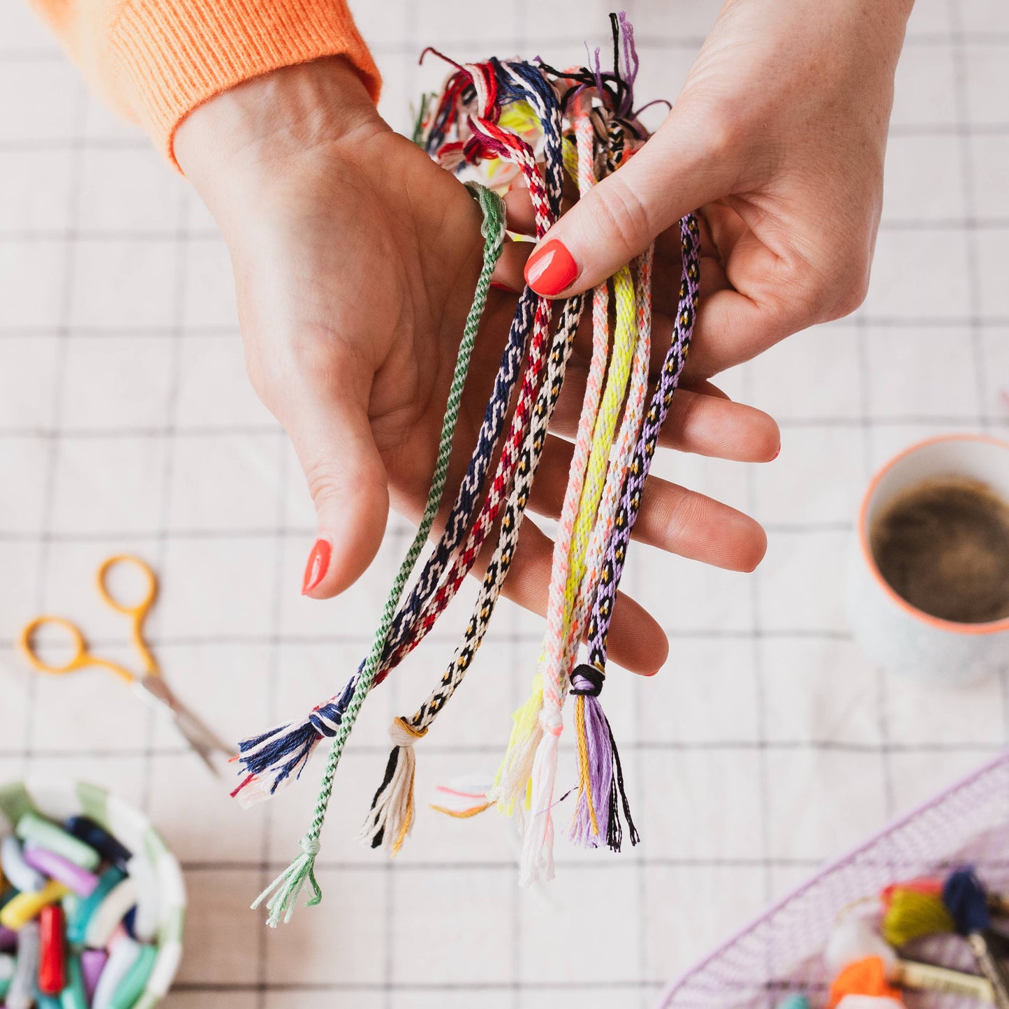Kumihimo Friendship Bracelet Kit