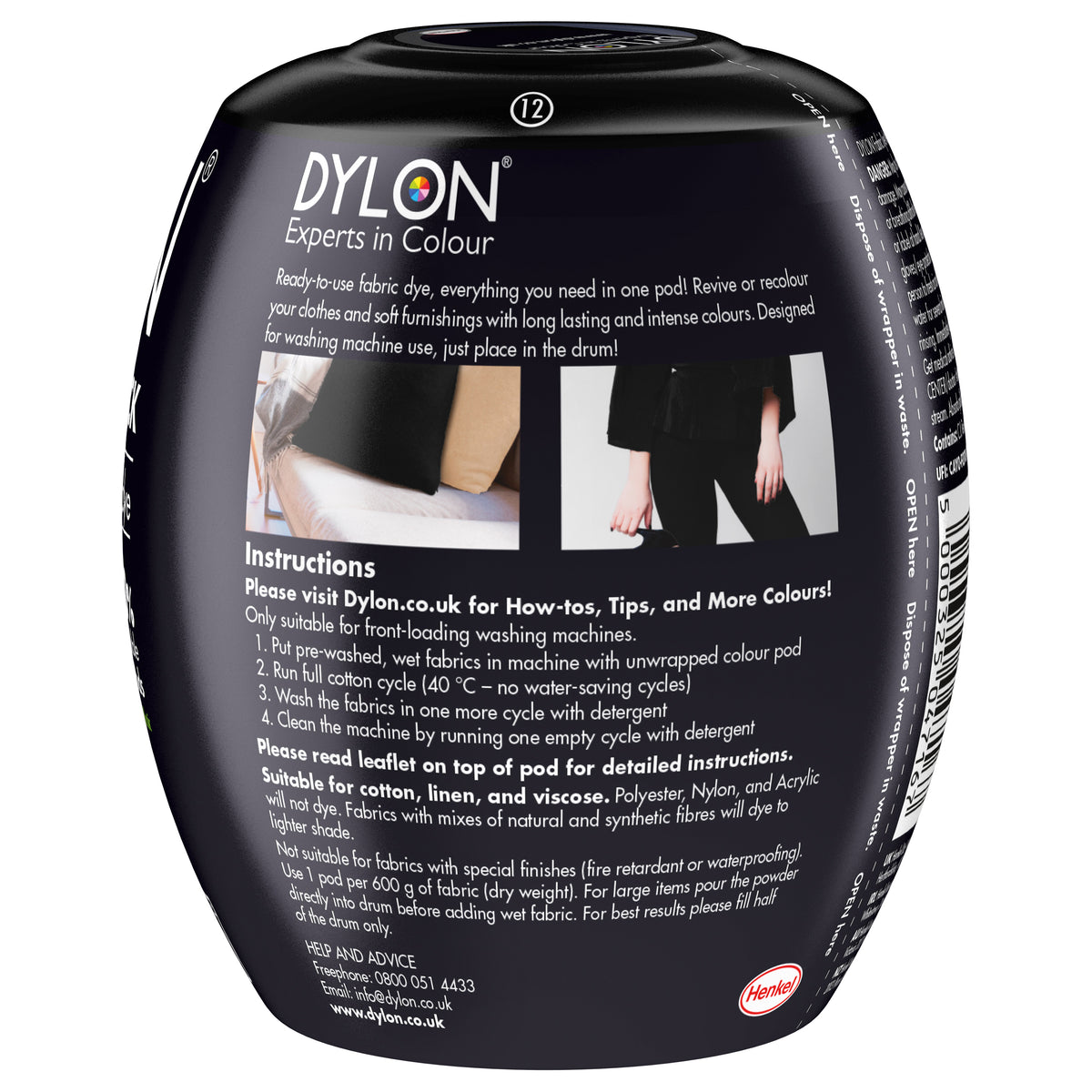 Fabric Dye - Machine Dye Pod by Dylon