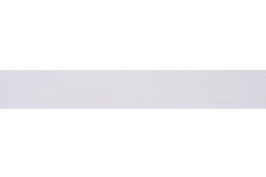 White Cotton Tape 24mm wide sold per meter