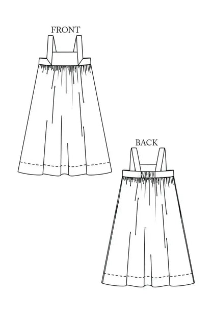The Honey Pattern UK 18-28 Sewing Pattern
