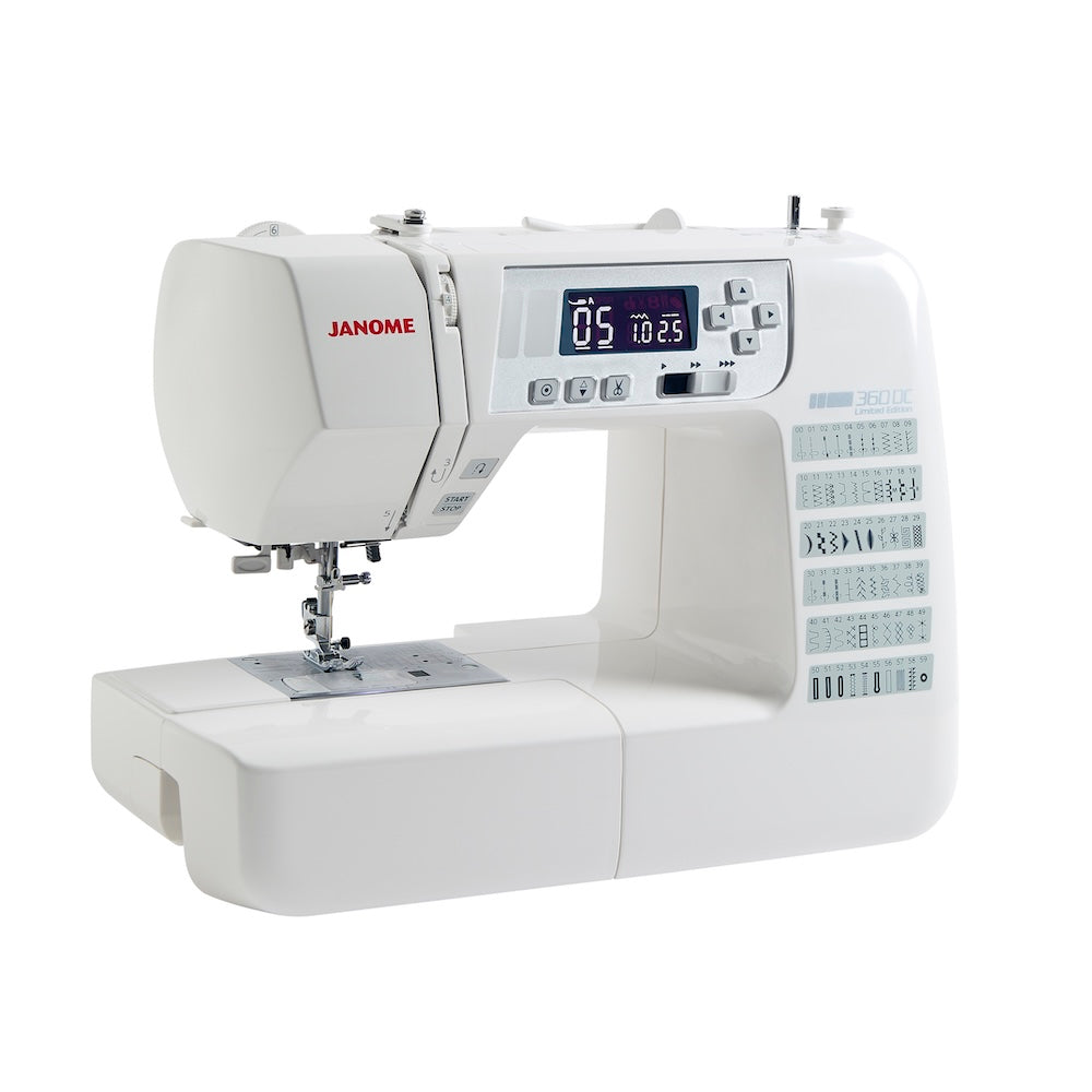 Janome 360DC LE Computerised Sewing Machine **NEW** Introductory offer save £60