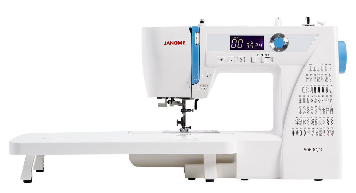 Janome 5060QDC Computerised Sewing Machine with 60 stitches ***Special Purchase - Save £60***