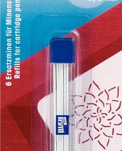Refills for cartridge pencil white