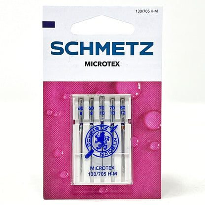 Microtex needle, size 60-80, 5 needles per pack