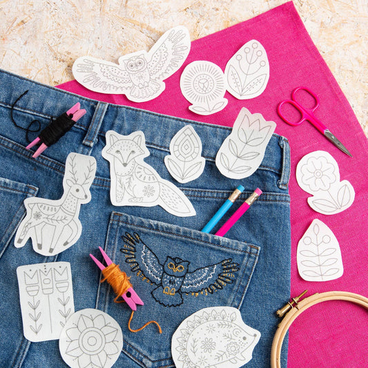 Woodland Creatures stitch and stitch