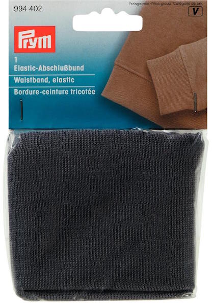Cuffs / Waistband, elastic, grey