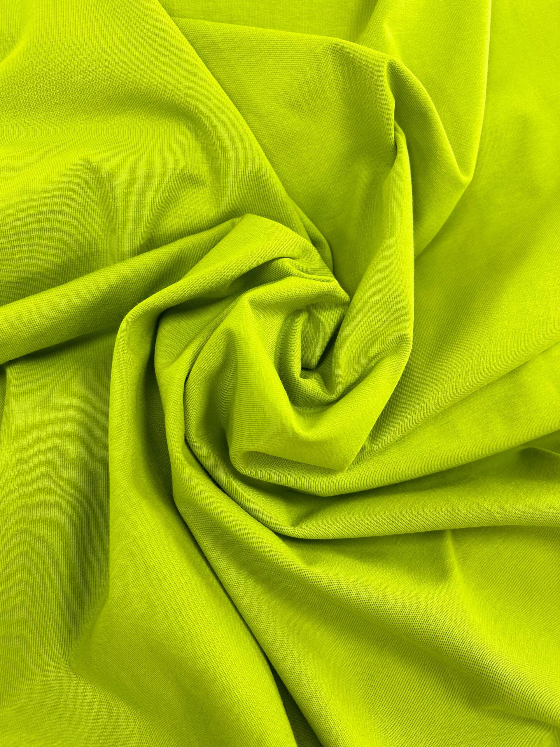 Cotton Jersey 215 gsm - Chartreuse