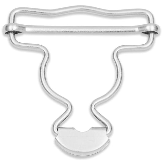 Prym Dungarees Buckles 40mm Silver Coloured - 2 Pieces