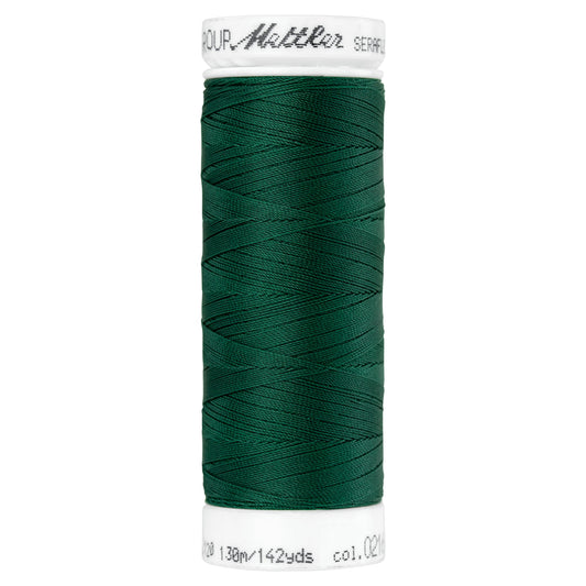 Mettler Seraflex Thread - Stretches up to 65% - Colour: Dark green
