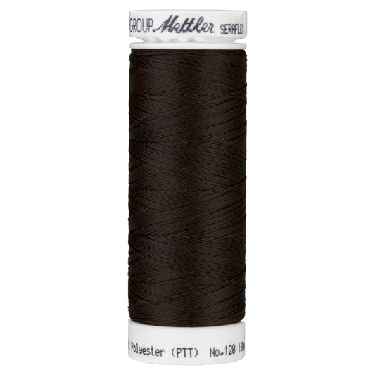 Mettler Seraflex Thread - Stretches up to 65% - Colour: Chocolate