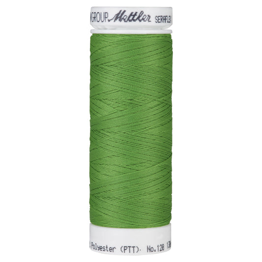 Mettler Seraflex Thread - Stretches up to 65% - Colour: Light Kelly