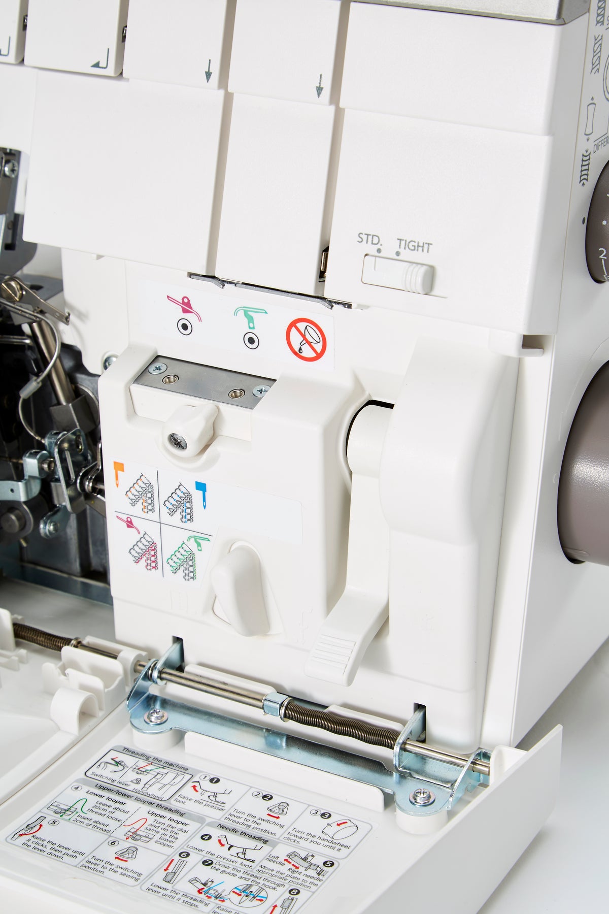 Janome AT2000D Air Thread Overlocker with 2, 3 or 4 thread overlock and rolled hem ***Special Purchase - Save £300 and Free Maderia Threads worth £40+***
