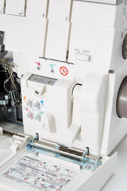 Janome AT2000D Air Thread Overlocker with 2, 3 or 4 thread overlock and rolled hem ***Special Purchase - Save £300 and Free Maderia Threads worth £40+***