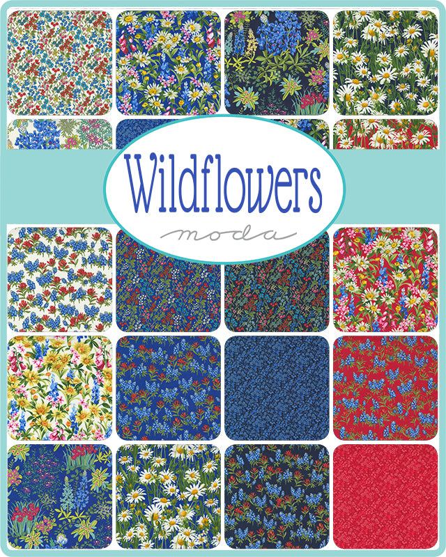 Moda Wildflowers Jelly Roll