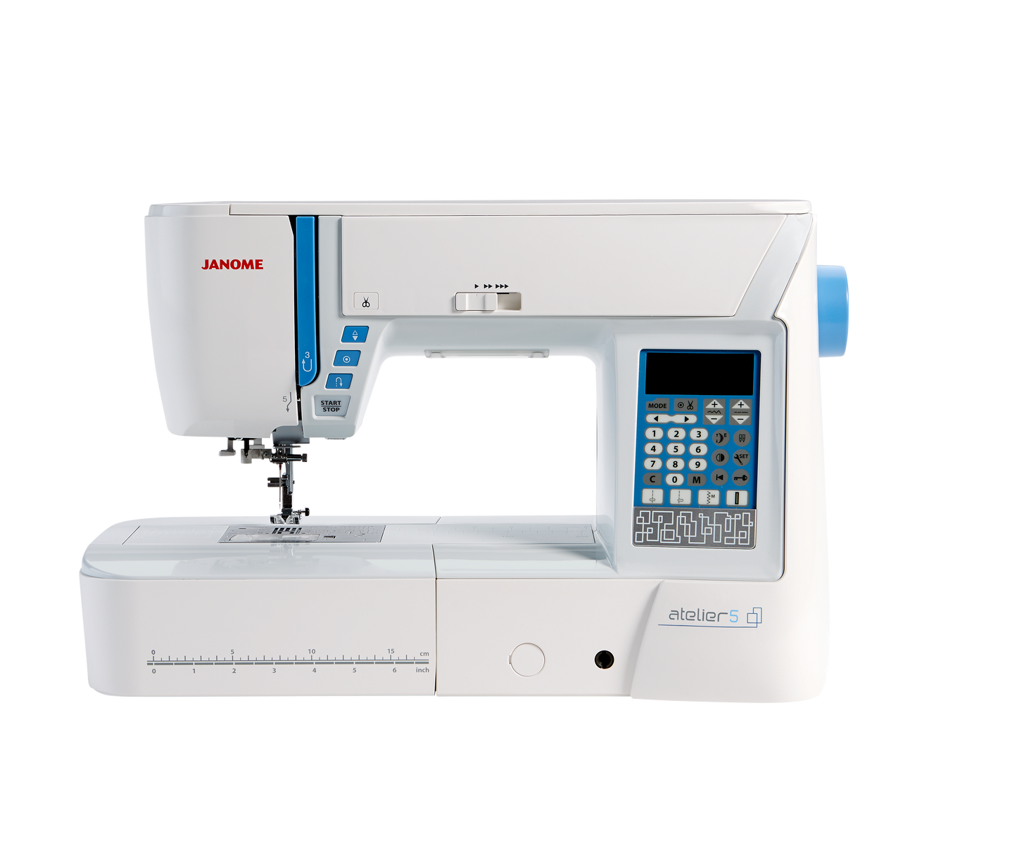 Janome Atelier 5 - Longer Arm Space Computerised Sewing Machine ***Limited Offer save £200***