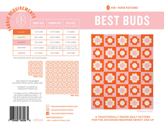 Best Buds Quilt Pattern
