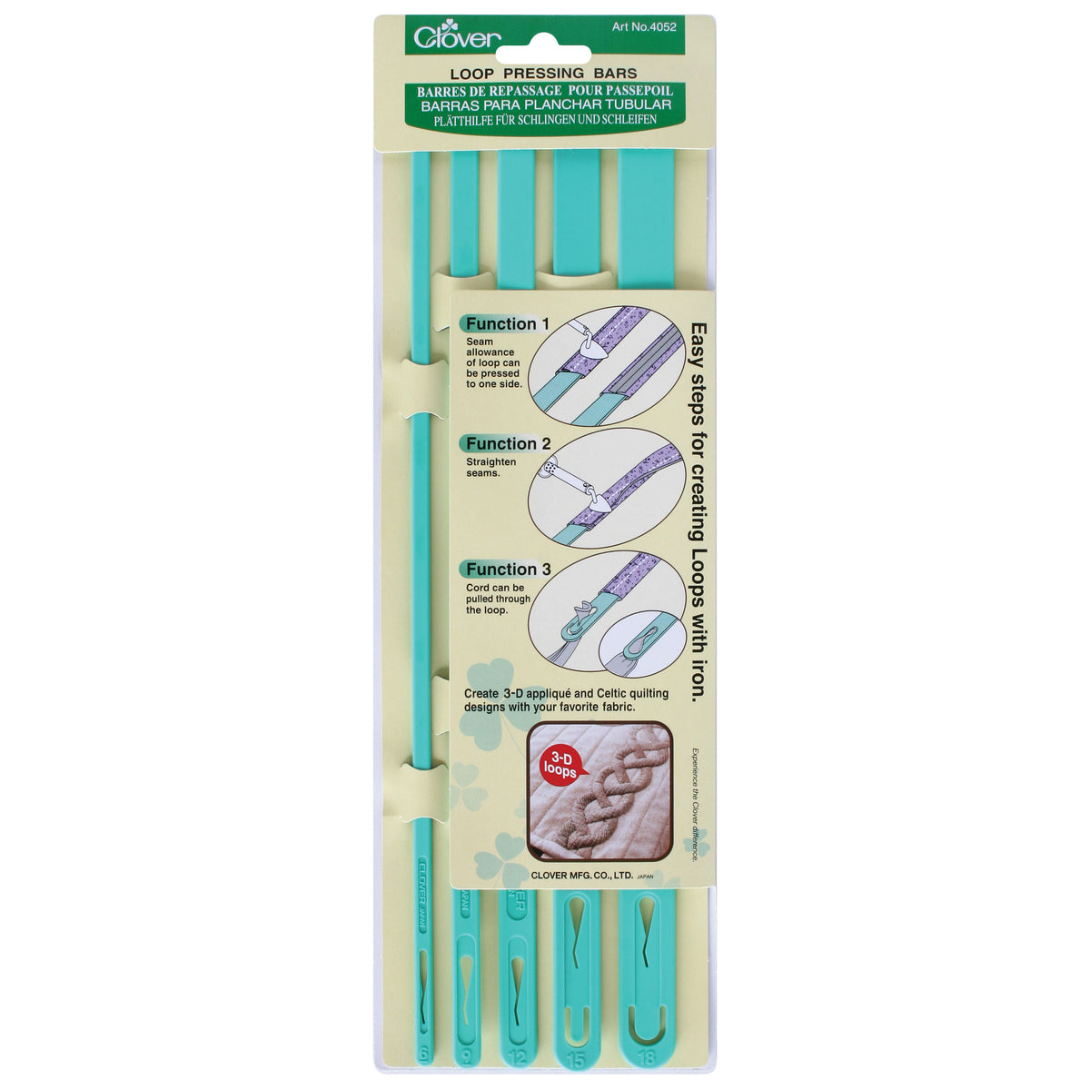 Loop Pressing Bars set of 5